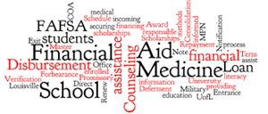 Financial Aid word cloud 